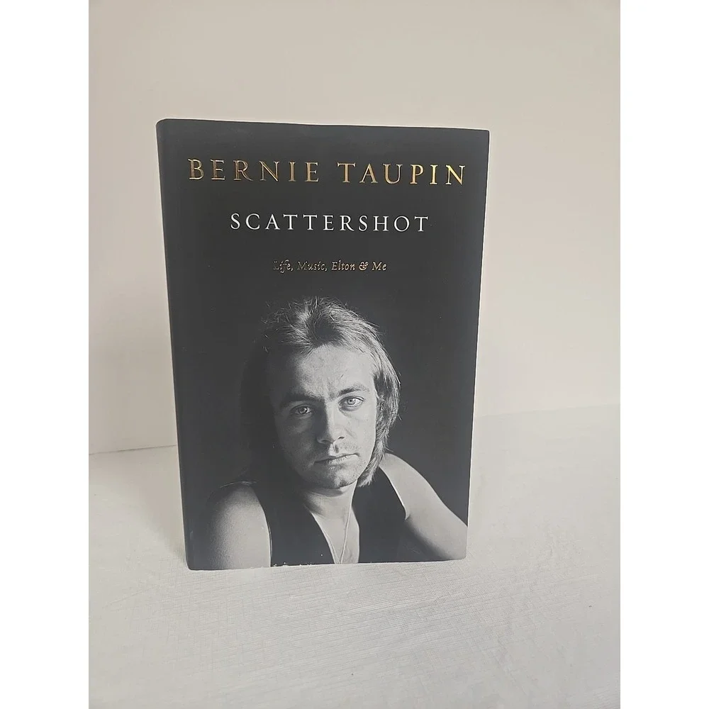 Signed First Edition First Printing Bernie Taupin‎ Scattershot - Elton John HC